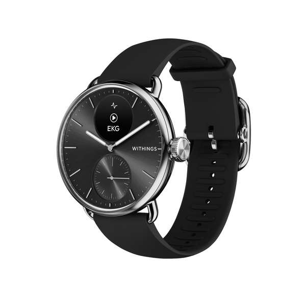 Withings Scanwatch 2 - black 38mm + Free Withings leather strap 