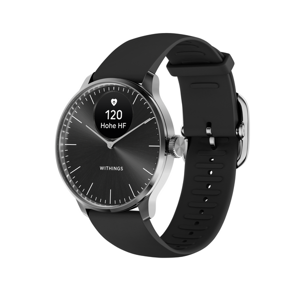 Withings Scanwatch Light - 37mm black + Free Withings leather strap 