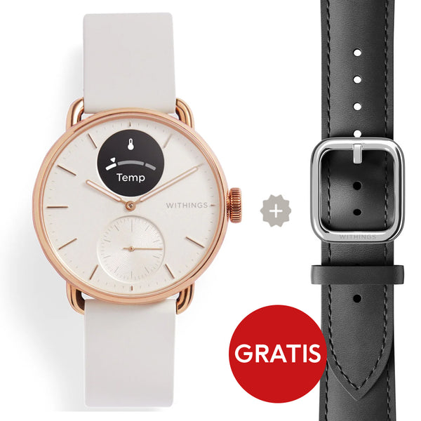 Withings Scanwatch 2 - 38 mm Sabbia | Oro rosa