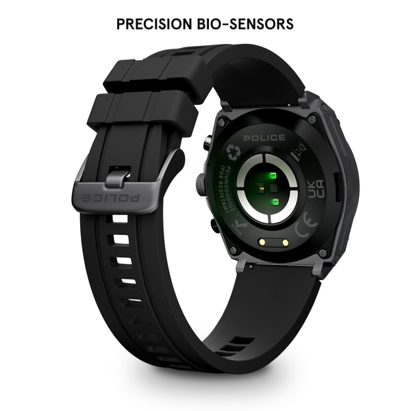 Police men's watch silicone black Police My.Avatar Smartwatch UPON0000102