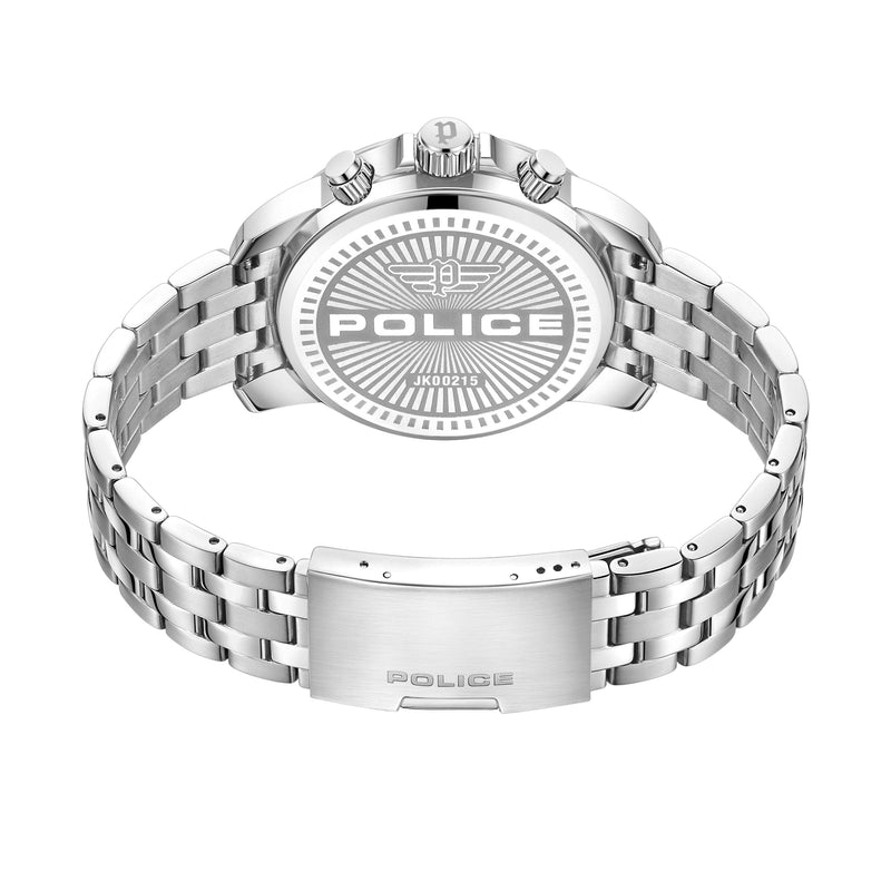 POLICE Watches Mensor Herren-Armbanduhr Analog Quarz mit Armband Edelstahl PEWJK0021505 PEW00215