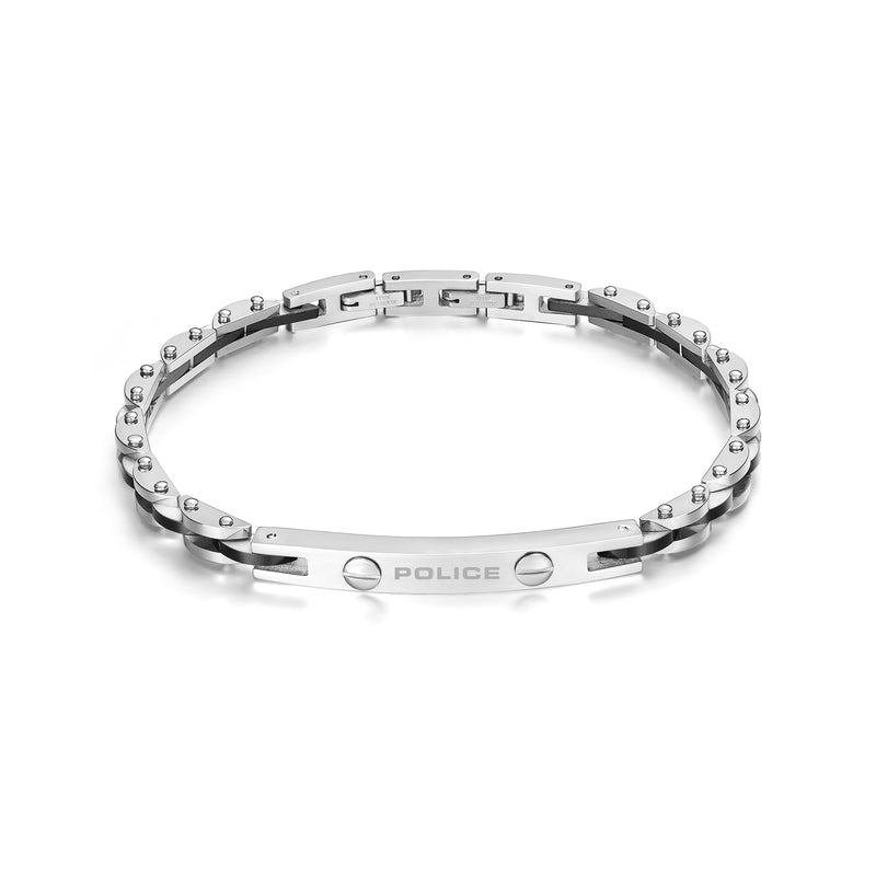 Police Men's Bracelet Silver 21 cm Stainless Steel Chain Bracelet Men's Bracelet Jewelry Men's Chain