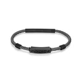 Police Men's Bracelet Stainless Steel Black 21cm - Men's Bracelet Chain Leather Bracelet Men