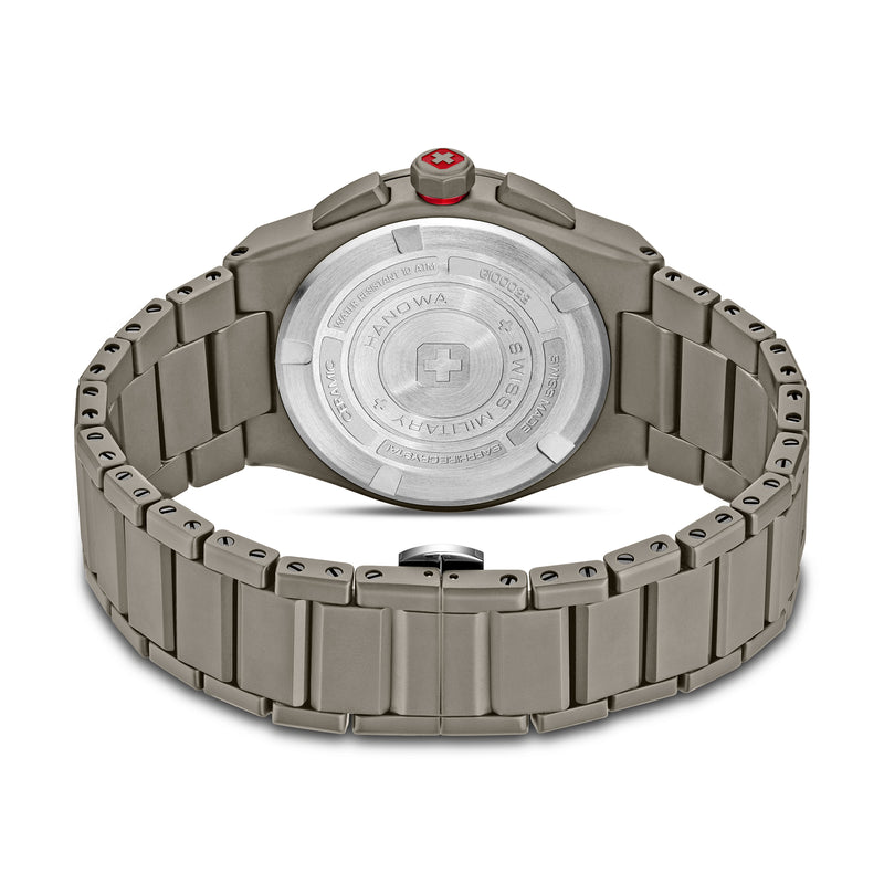 SIDEWINDER CERAMIC 43 MM CERAMIC CASE GREY CERAMIC BRACELET