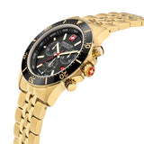 FLAGSHIP X CHRONO 43MM YELLOW GOLD PLATED CASE YELLOW GOLD PLATED