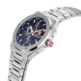 SIDEWINDER CHRONO 43 MM CASE SILVER COLOR