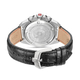 STONE MARTEN 45MM CASE BLACK COLOR LEATHER STRAP