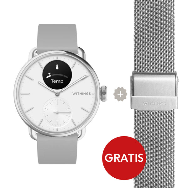 Withings Scanwatch 2 - bianco 38 mm 