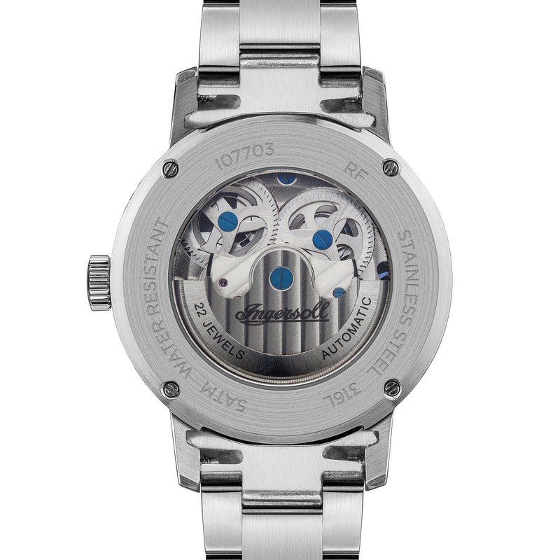Ingersoll The Jazz (S) 42 mm - I07703 - men's automatic skeleton watch
